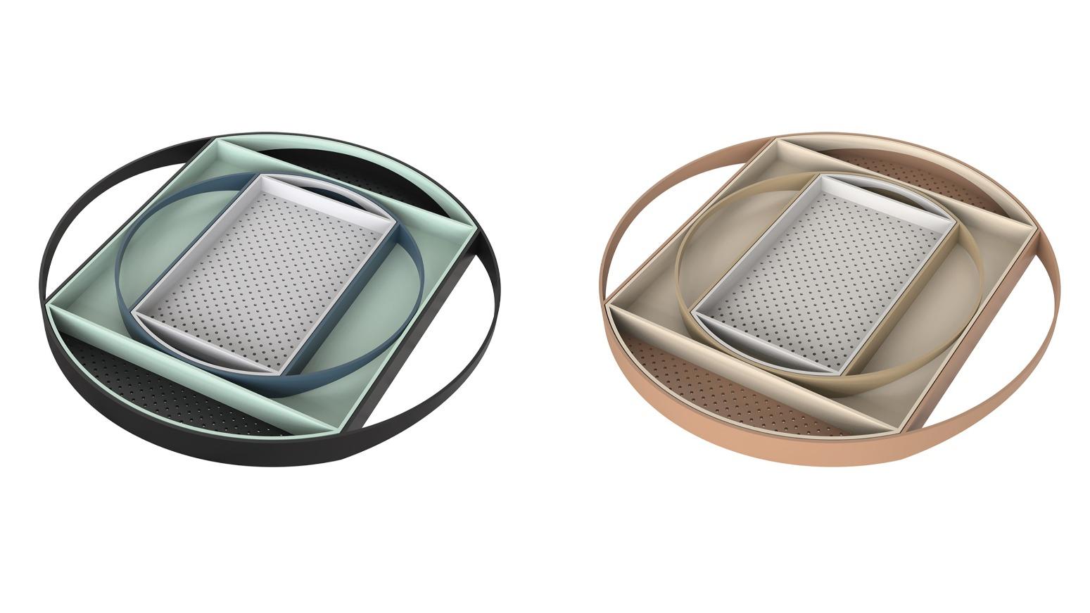 Vigar 4-in-1 Nested Serving Tray
