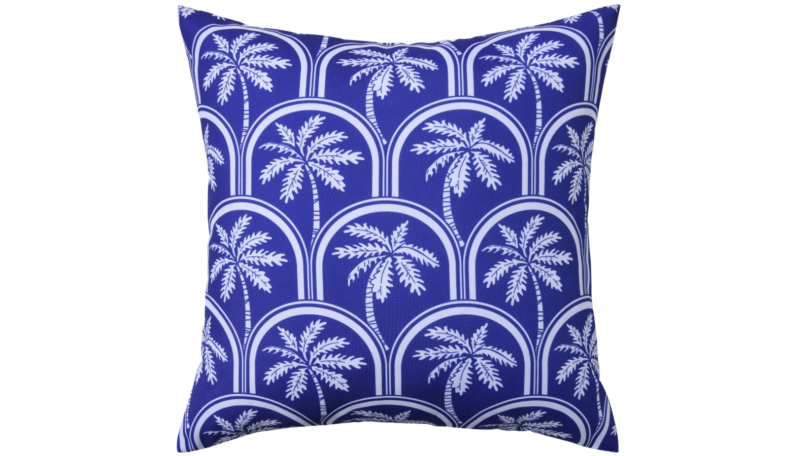 Vibes Isola Palms Blue Printed Outdoor Cushion