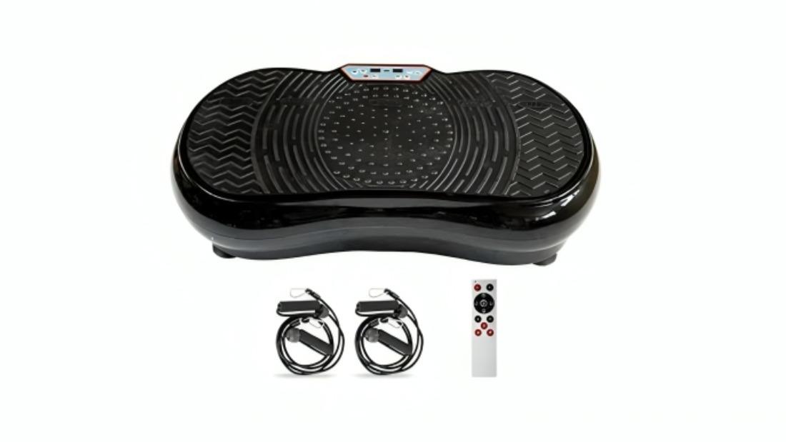 Eilison Vibration Machine Platform Exercise Whole Body Workout - Black