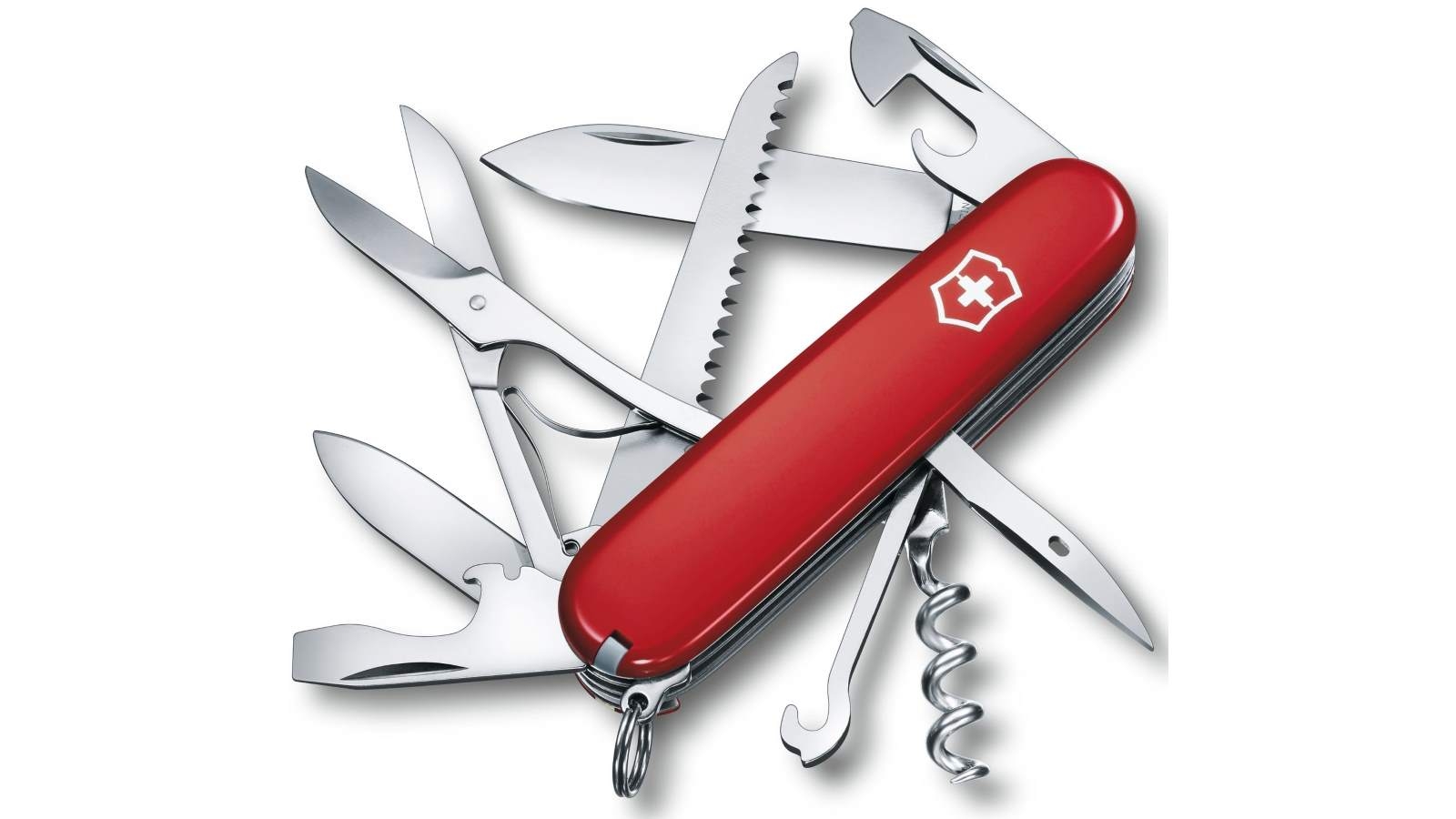 Victorinox Huntsman Swiss Army Knife - Red