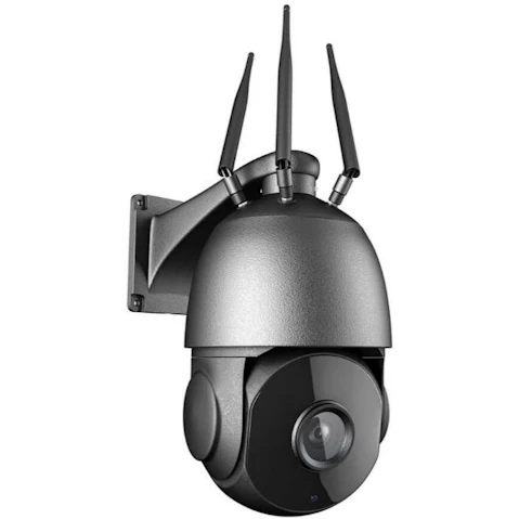 Vimel 30X SIM Card Construction Site and 24/7 Recording High-Grade 4G Security Camera