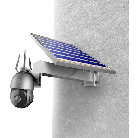 Vimel 4K Solar and Battery Powered 30X Auto-Tracking Professional 4G Security Camera