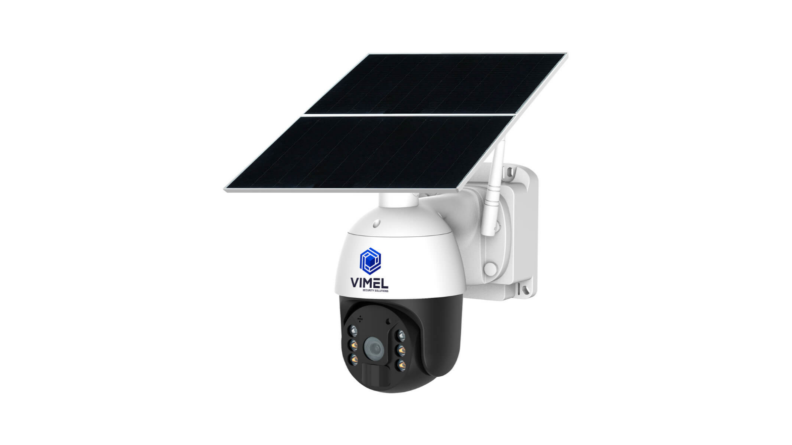 Vimel 4G 24/7 Solar System System Continuous Recording 360 PTZ Battery Security Camera