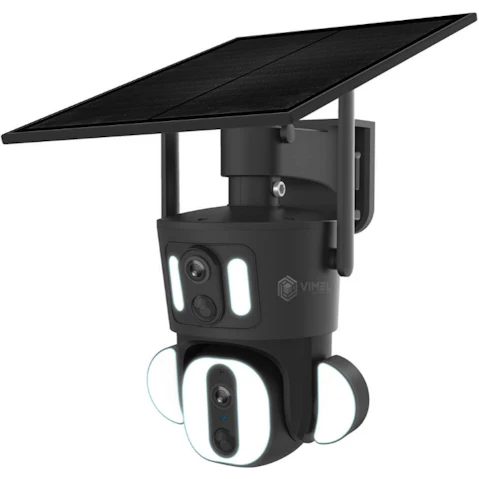 Vimel 360 View 4G Solar Battery Security Camera with Remote and Sim card