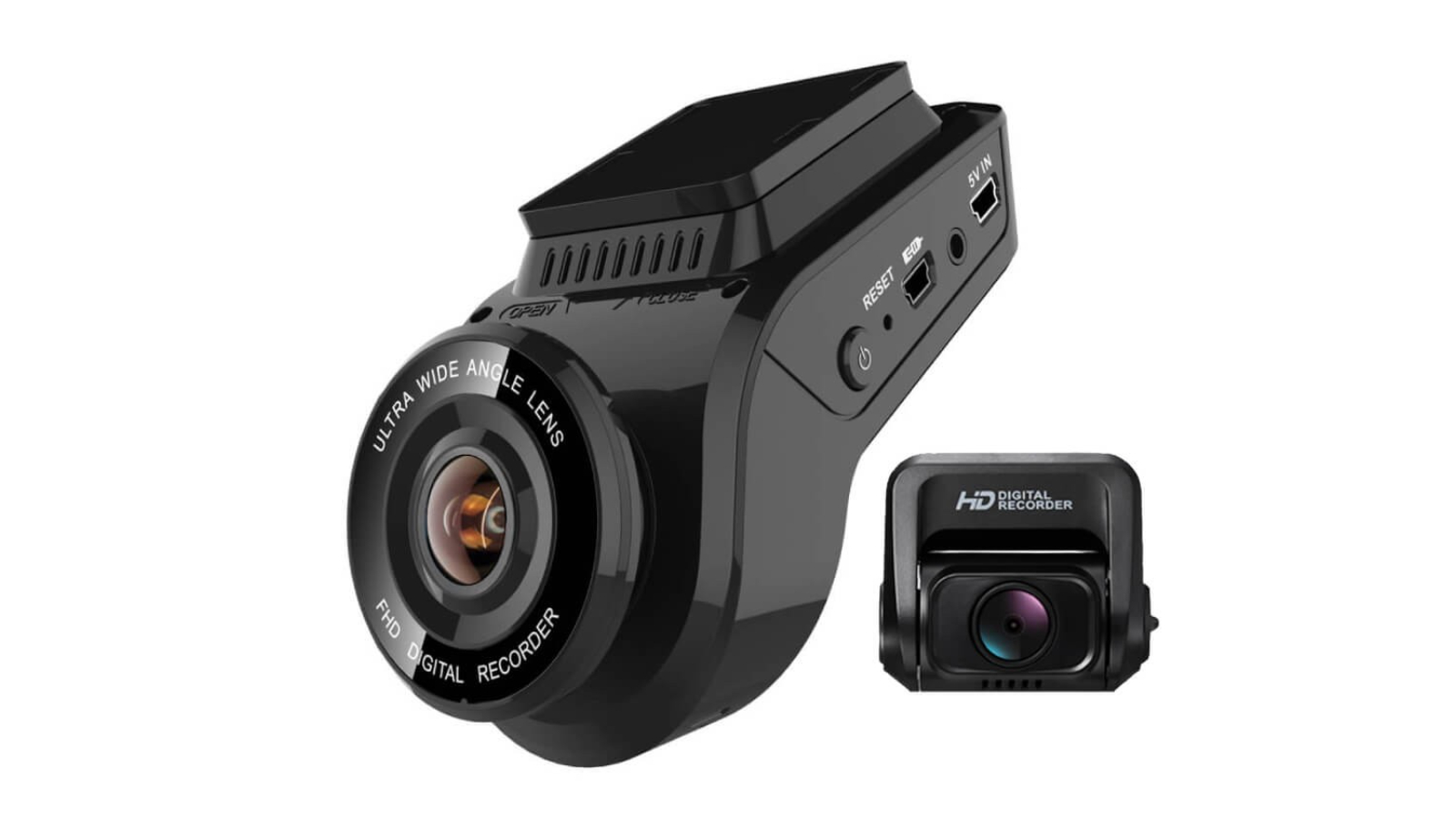 Vimel WIFI  Dash Camera 4K GPS Front Rear