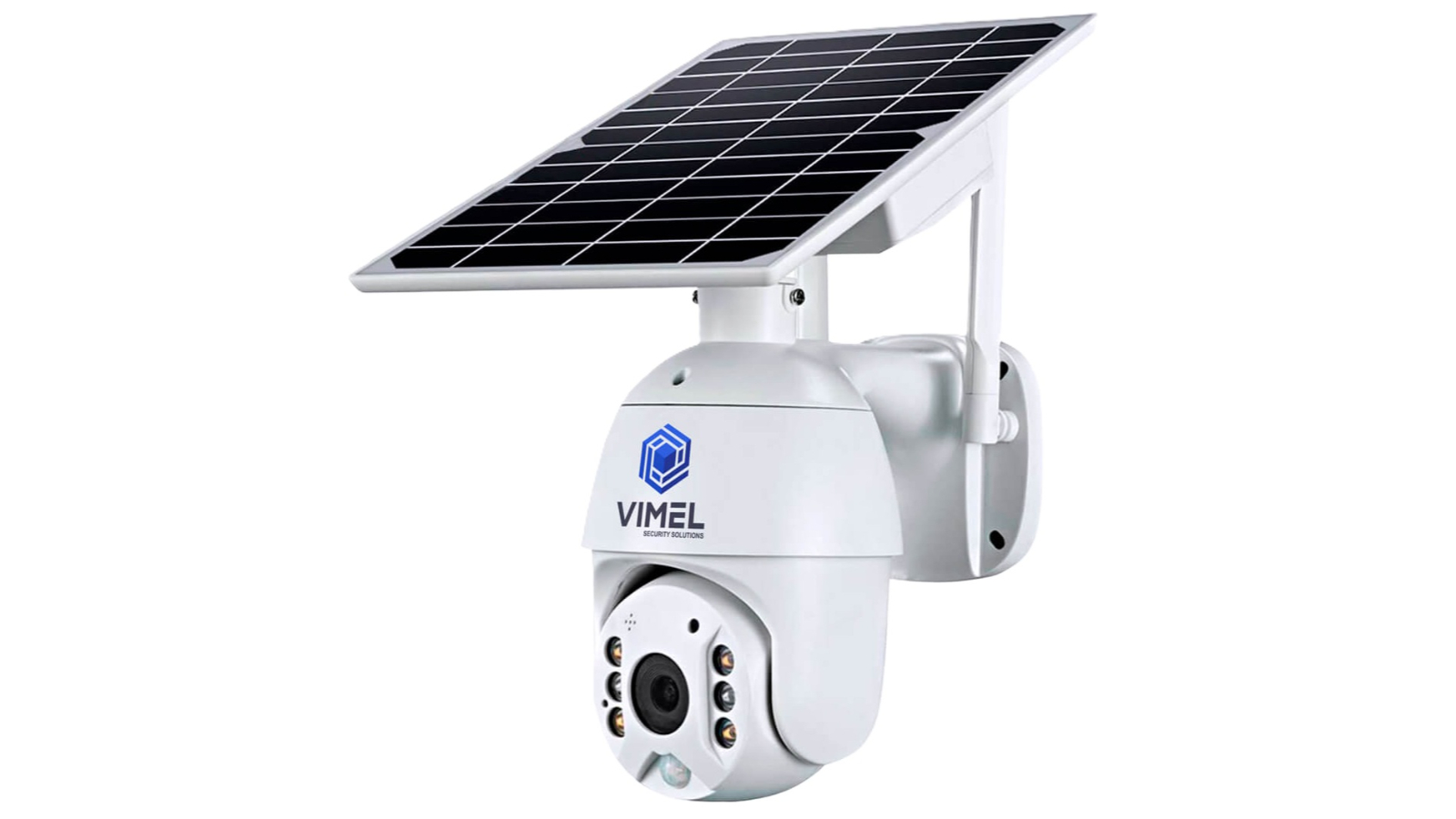 Vimel Wireless 4G 2K Solar Battery Powered Security Camera