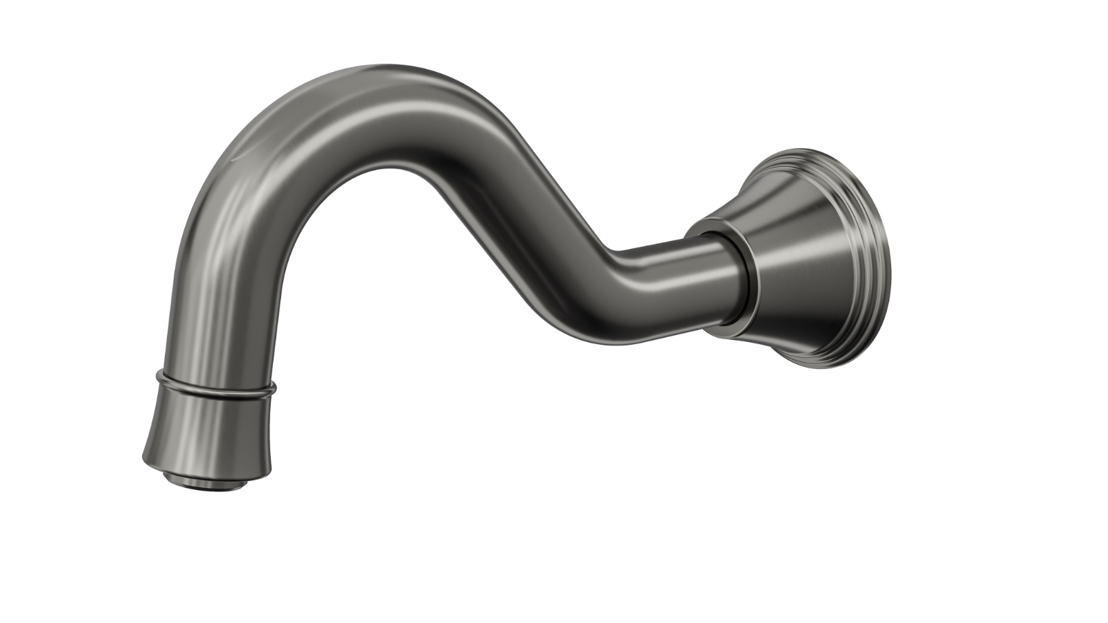 Linsol Vintage Bath Spout - Gunmetal