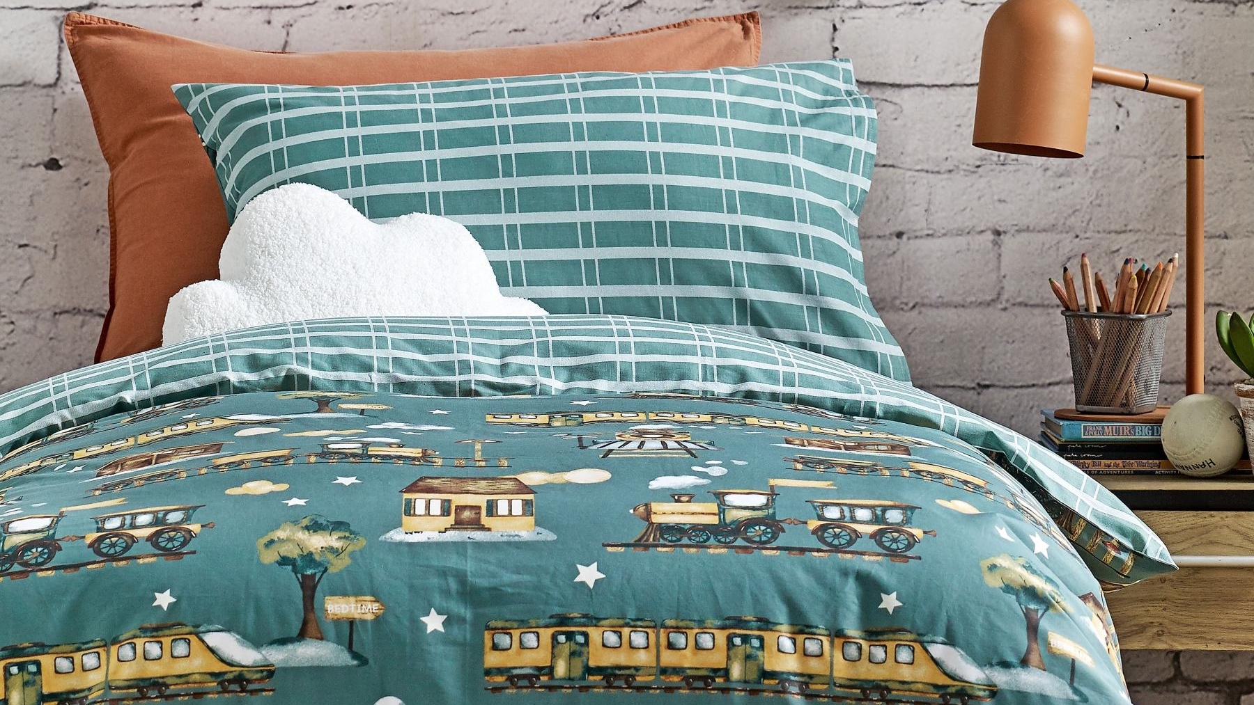 Glow in the dark quilt cover best sale