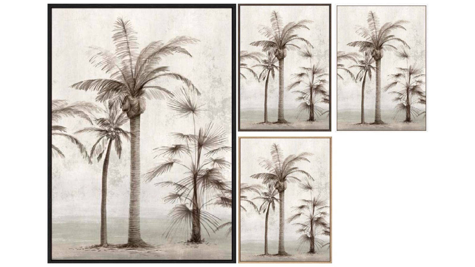 La Grolla Vintage Palm Trees I Gallery Wall Art