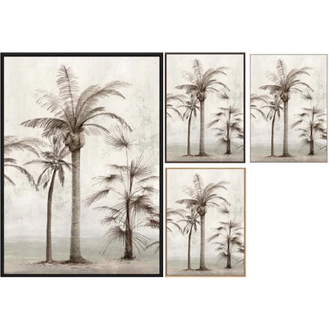 La Grolla Vintage Palm Trees I Gallery Wall Art