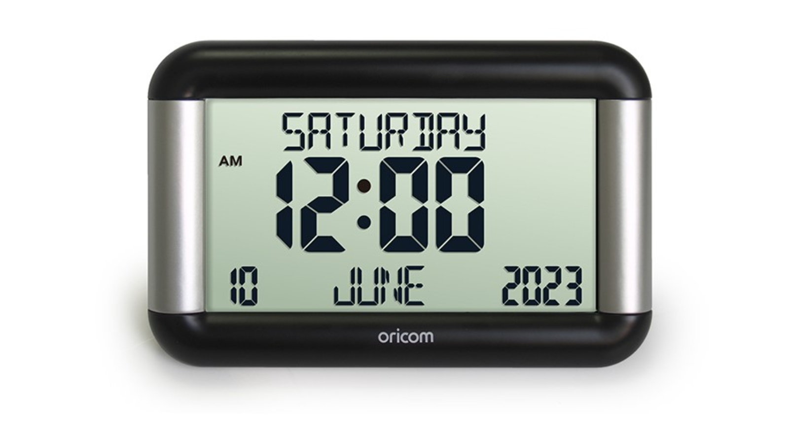 Oricom VISO8 Digital Clock with  LCD Display - 7.5inch