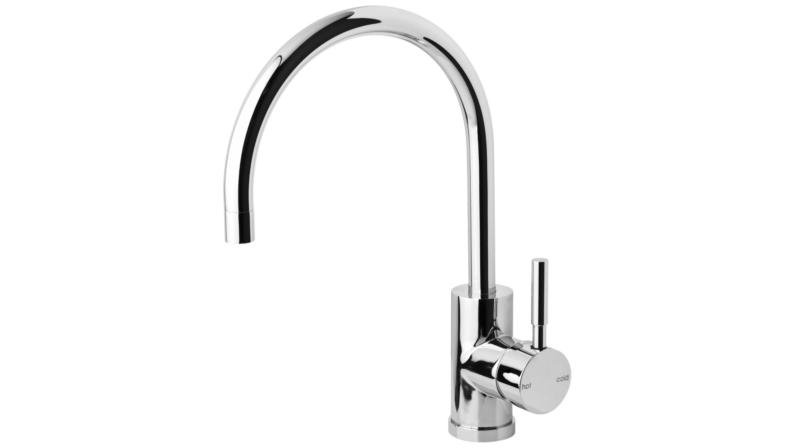 Phoenix Vivid 220mm Gooseneck Basin Mixer - Chrome