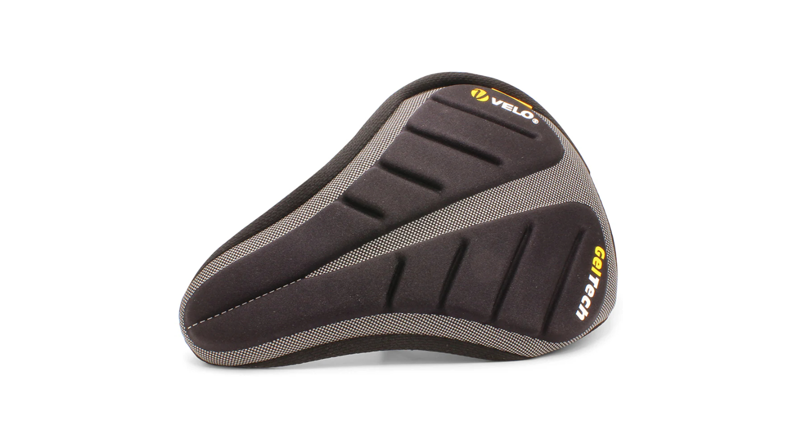 Velo Geltech Anatomical Padded Bike Seat Cover - 25.4-28 x 17.8-20.3cm
