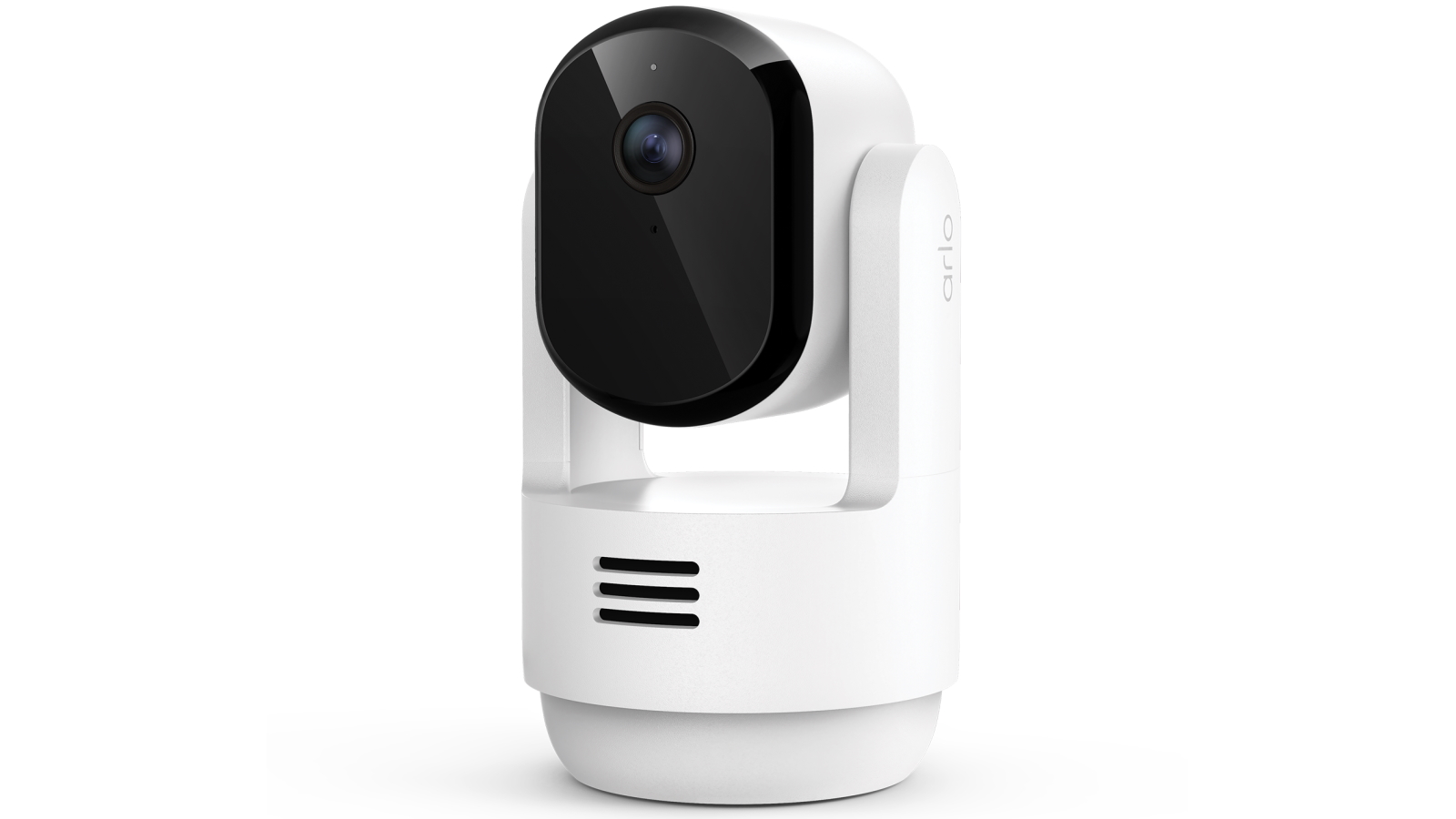 Arlo Essential 2K Pan Tilt Plug-In Powered Indoor Camera