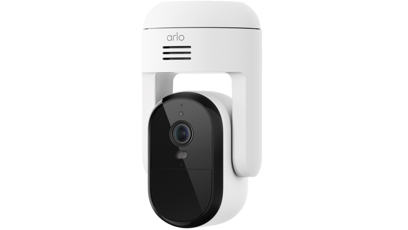 Arlo Essential 2K Pan Tilt Plug-In Powered Security Camera