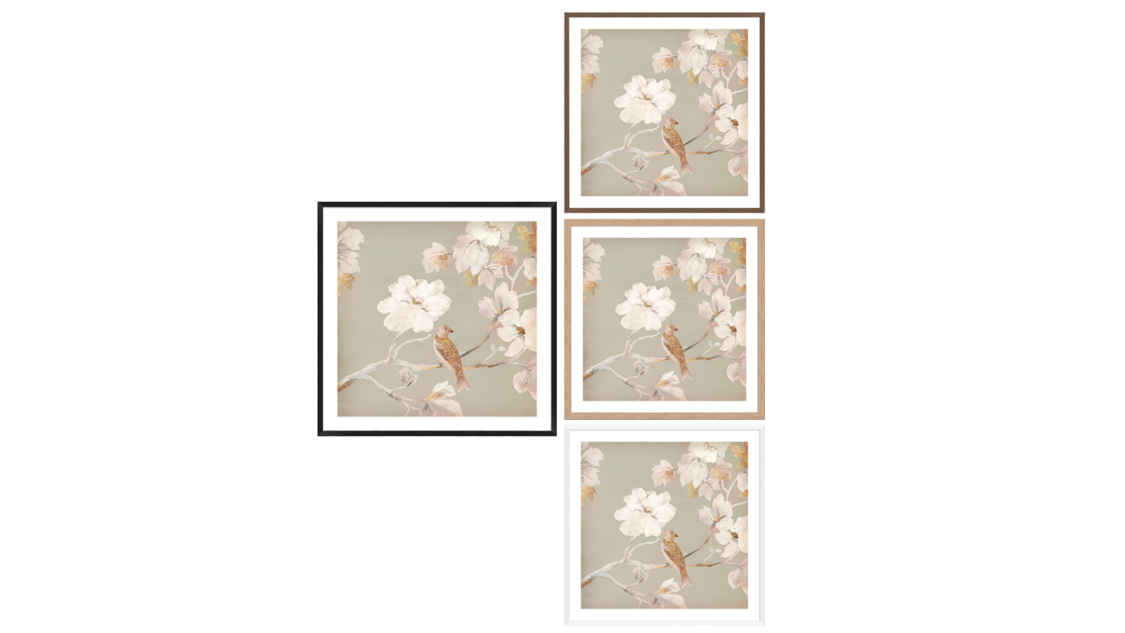 La Grolla Paradise Magnolia I Frame Wall Art