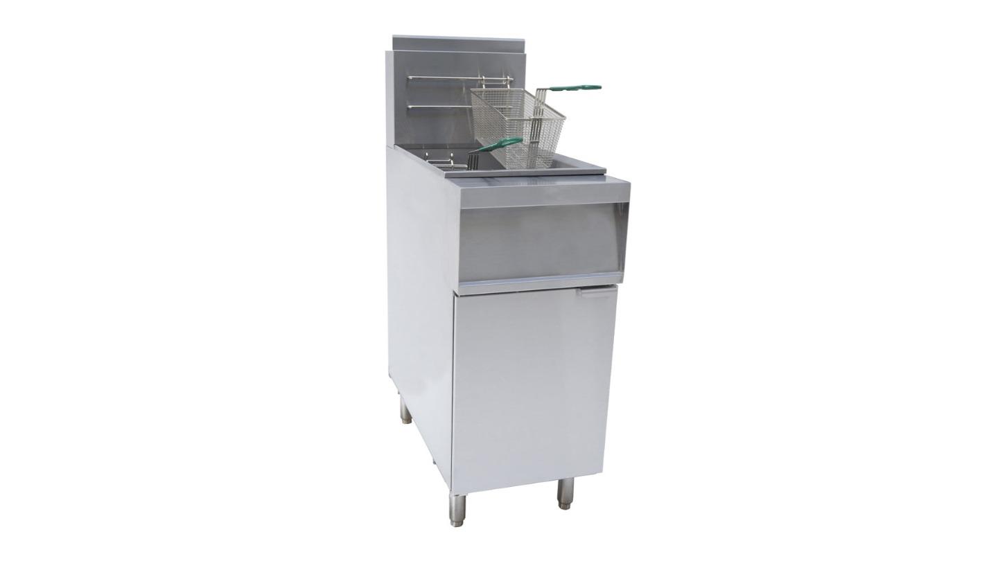 FryMax VP122 V Pan Natural Gas Deep Fryer