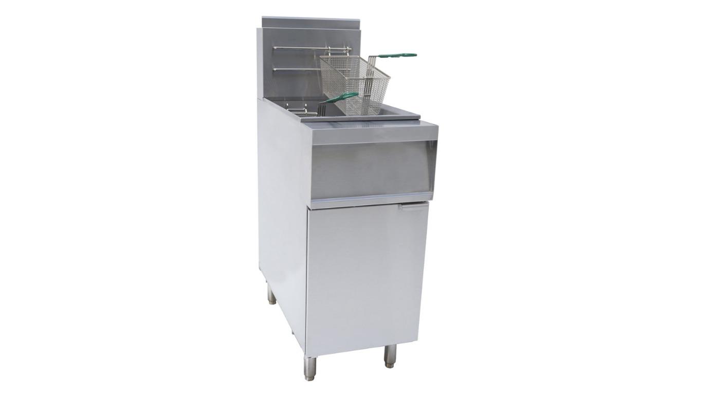 FryMax VP122LPG V Pan Lpg Deep Fryer