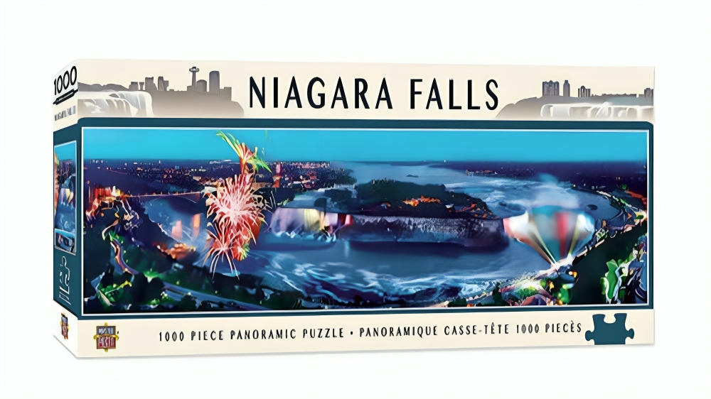 Masterpieces 1000 Piece Panoramic Puzzle - Niagara Falls | Harvey Norman