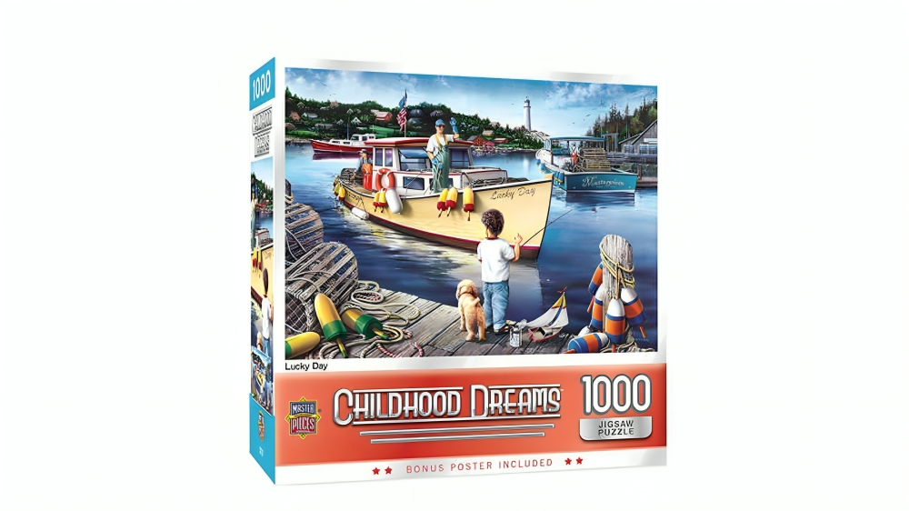 Masterpieces 1000 Piece CD Puzzle - Lucky Days | Harvey Norman