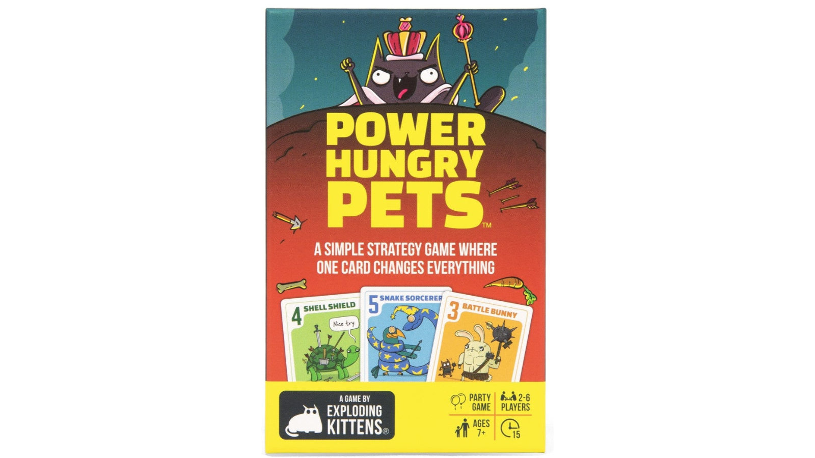 Exploding Kittens Small Box Power Hungry Pet  Game