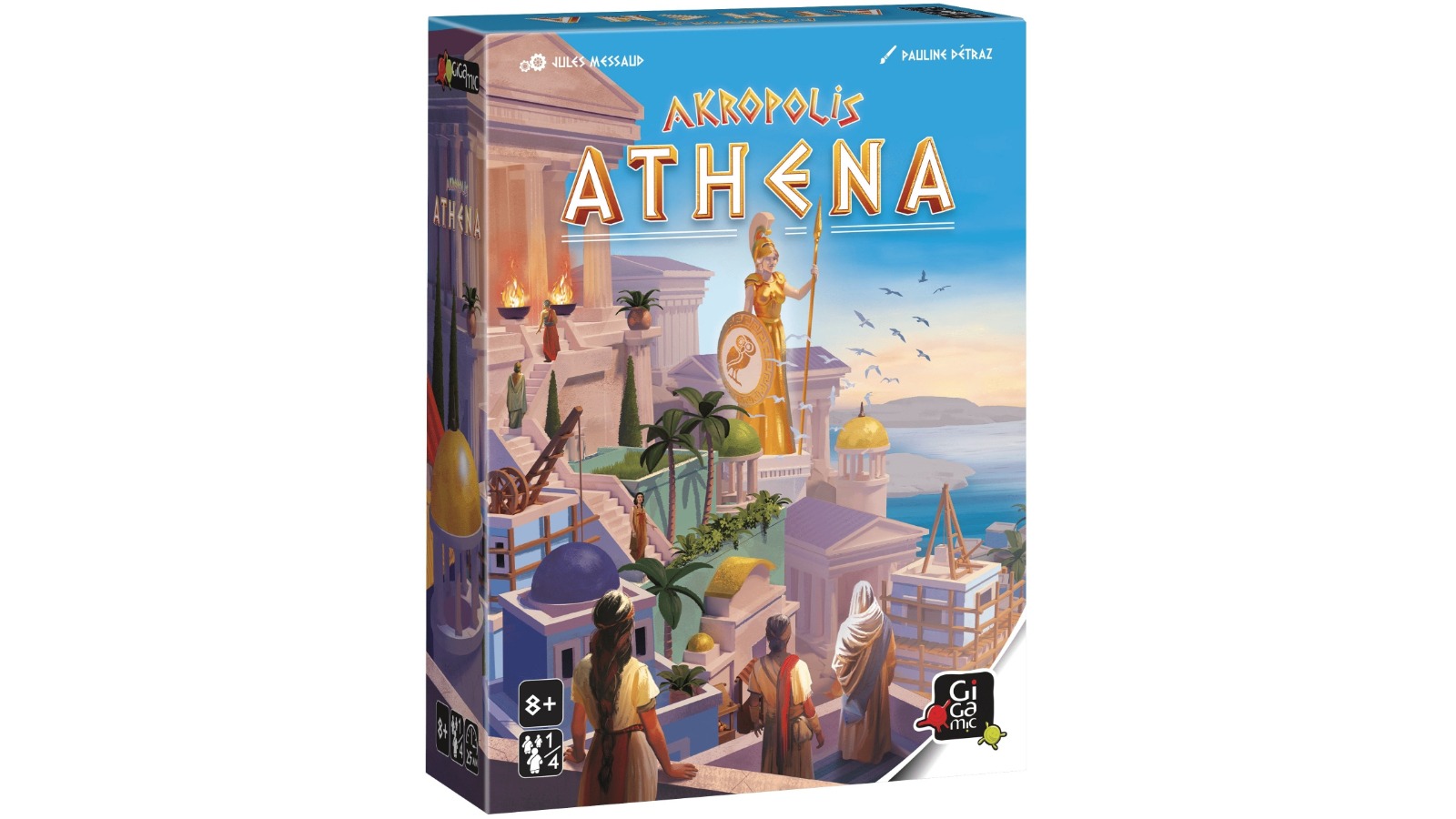 Gigamic Akropolis Athena Expansion Game