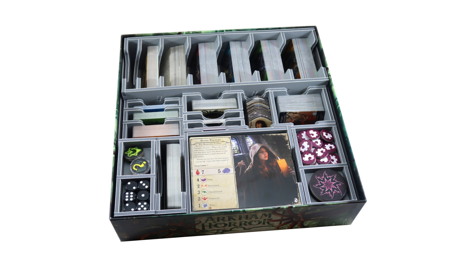 Folded Space Game Insert Arkham Horror