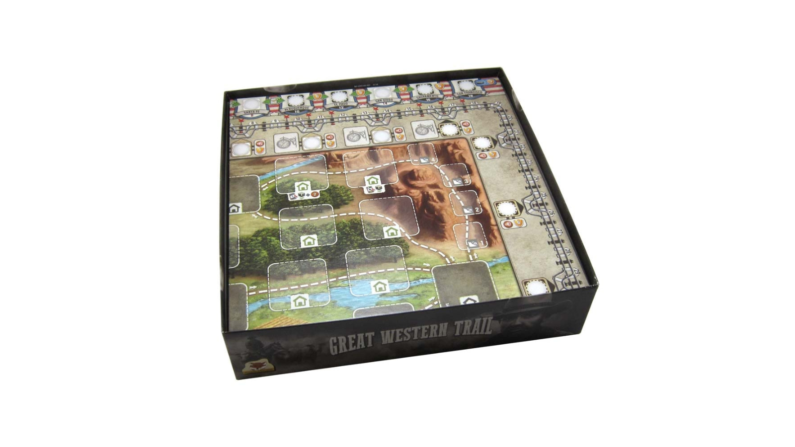Folded Space Game Insert Great Western Trail 2nd Edition