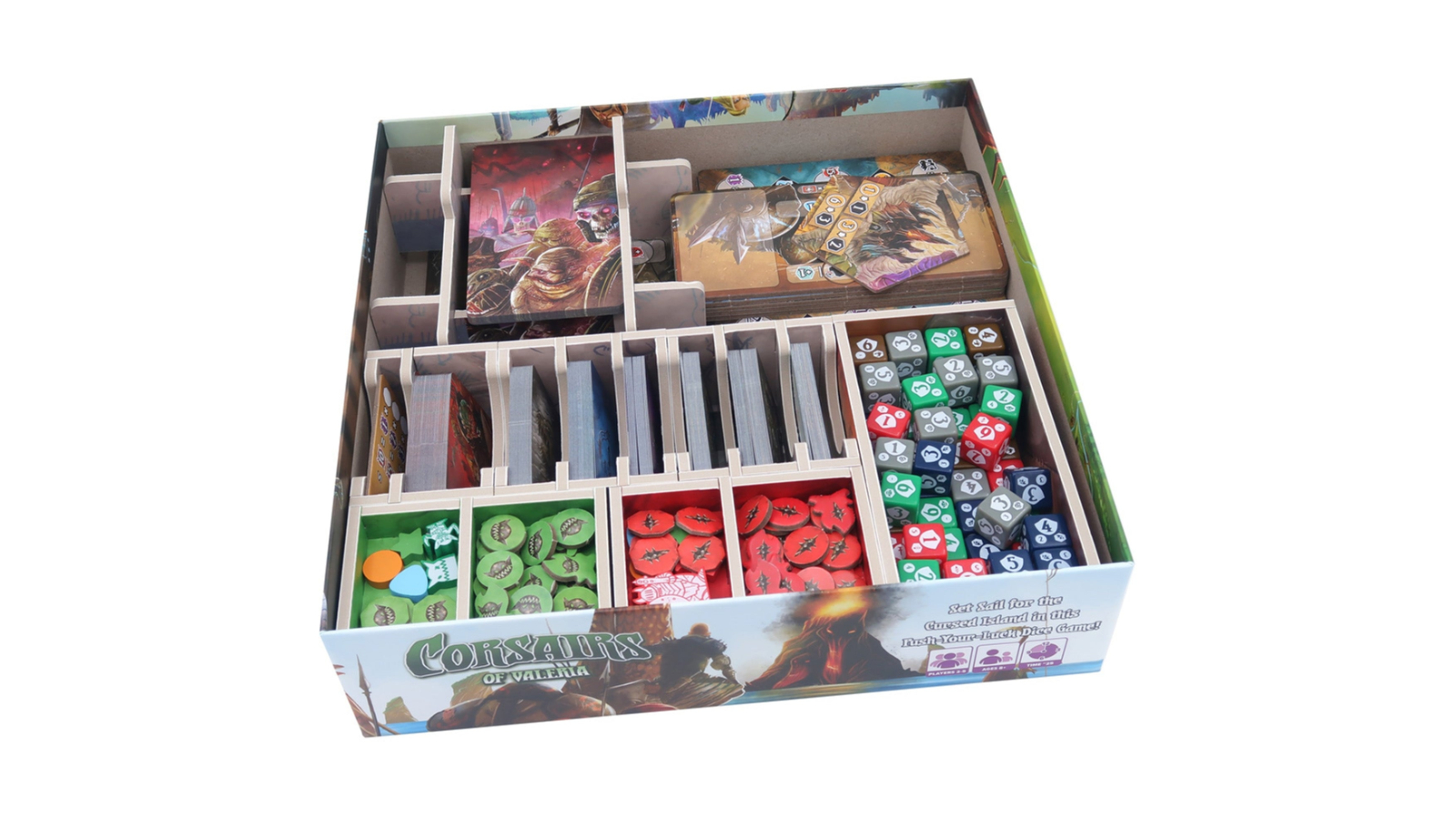 Folded Space Game Insert Shadow Kingdoms of Valeria