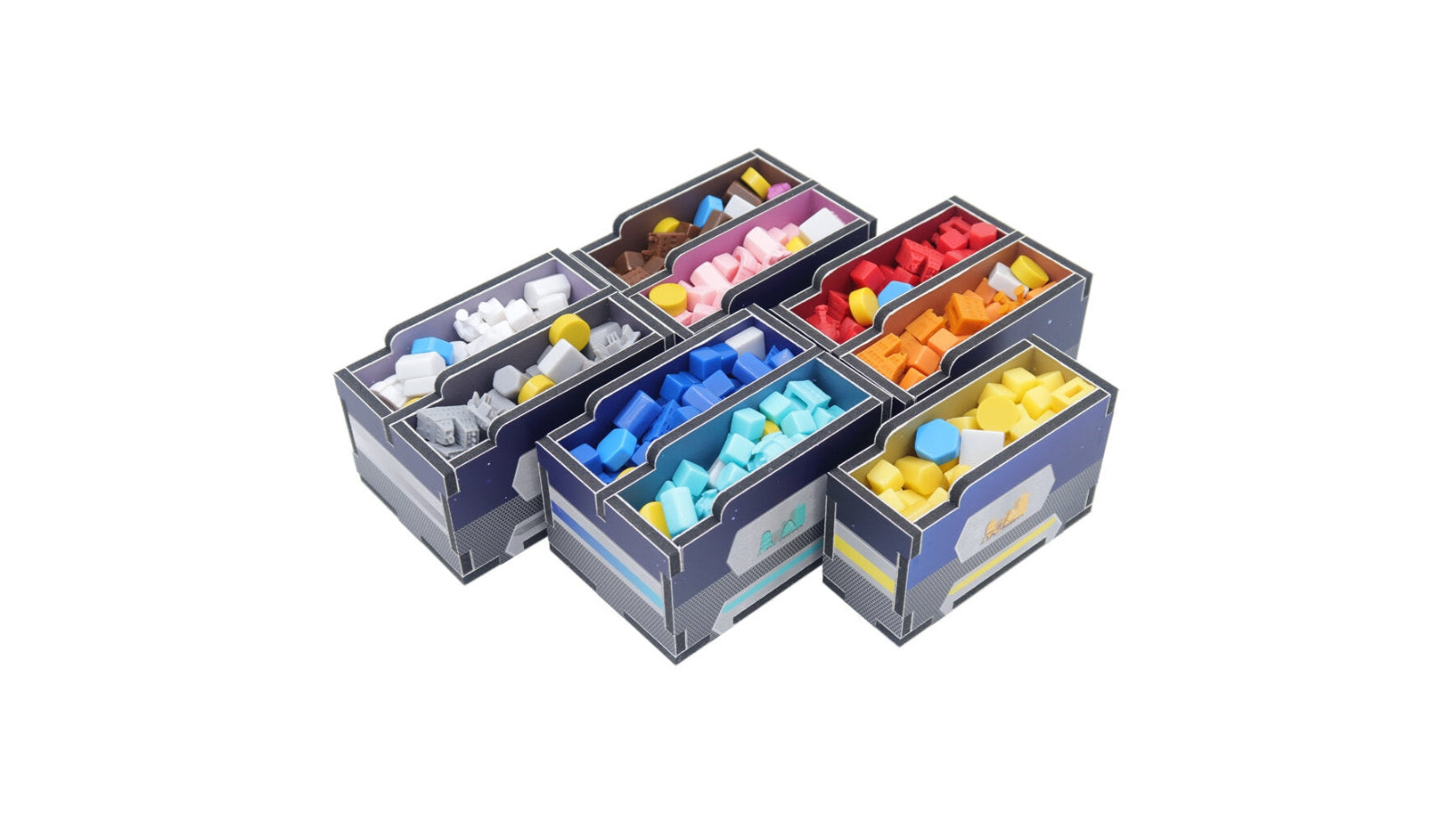 Folded Space Colour Game Insert Gaia Project including the Lost Fleet Expansion