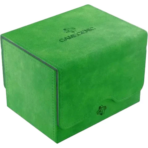 Gamegenic 100 Sleeves Convertible Sidekick Card Holder Deck Box - Green