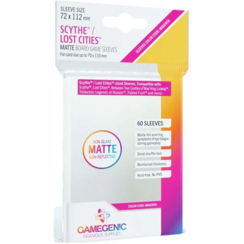 Gamegenic Matte Board Game Sleeves Scythe/Lost Cities