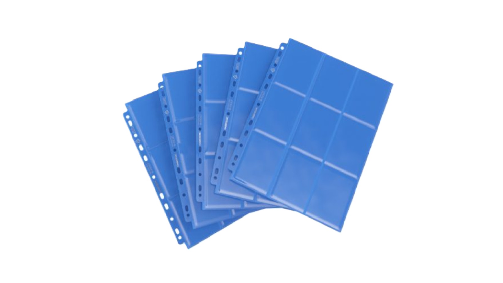 Gamegenic 18-Pocket Sideloading Display Page - Blue
