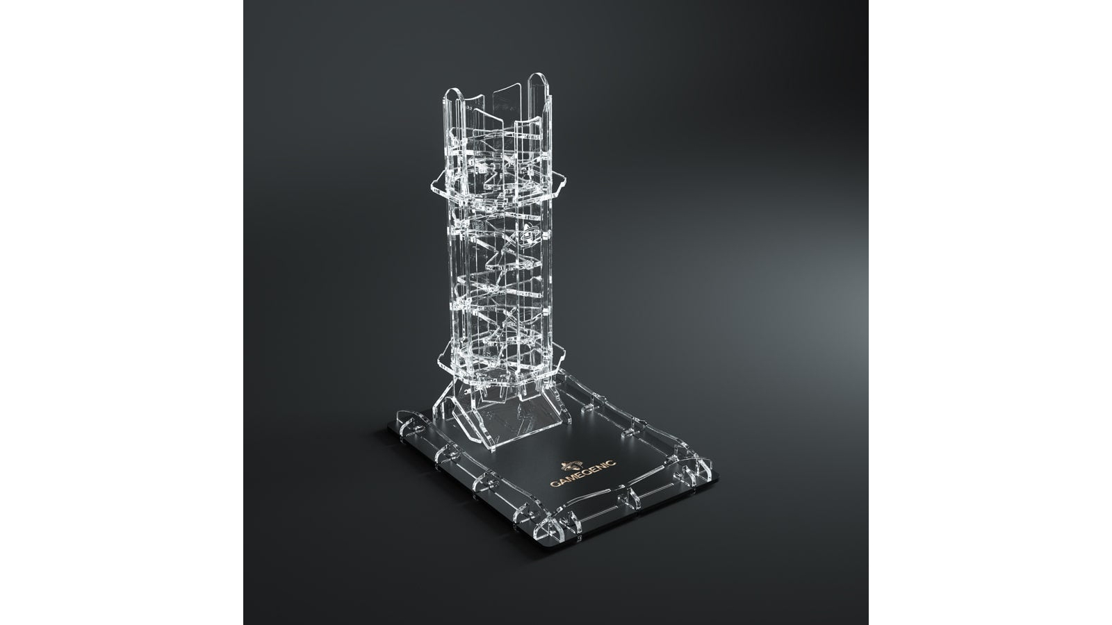 Gamegenic Crystal Twister Premium Dice Tower