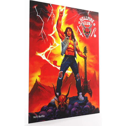 Gamegenic Stranger Things - Hellfire Club Art Sleeves Eddie Munson