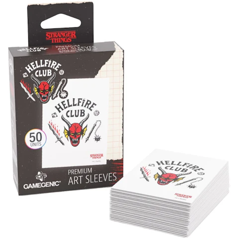 Gamegenic Stranger Things - Hellfire Club Art Sleeves