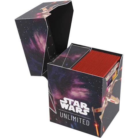 Gamegenic Star Wars Unlimited Soft Crate - X-Wing/TIE Fighter