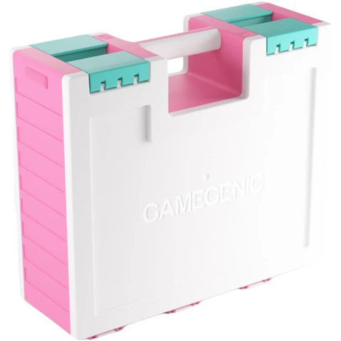 Gamegenic Game Castle - Pink/White/Teal