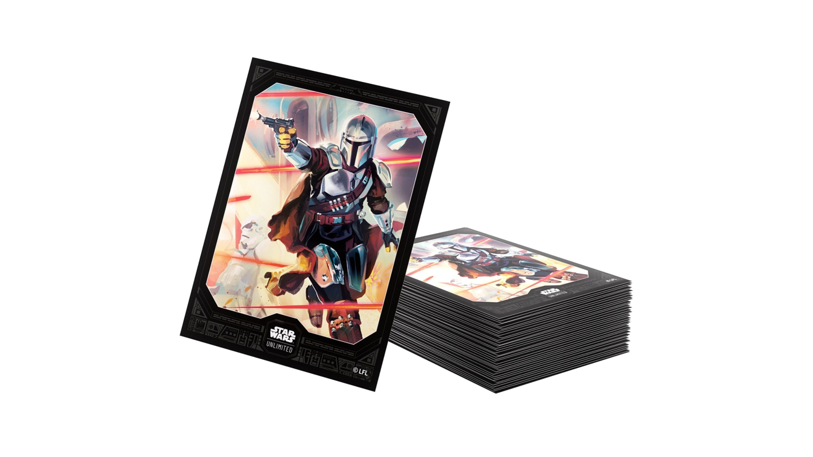 Gamegenic Star Wars Unlimited Art Sleeves - Mandalorian