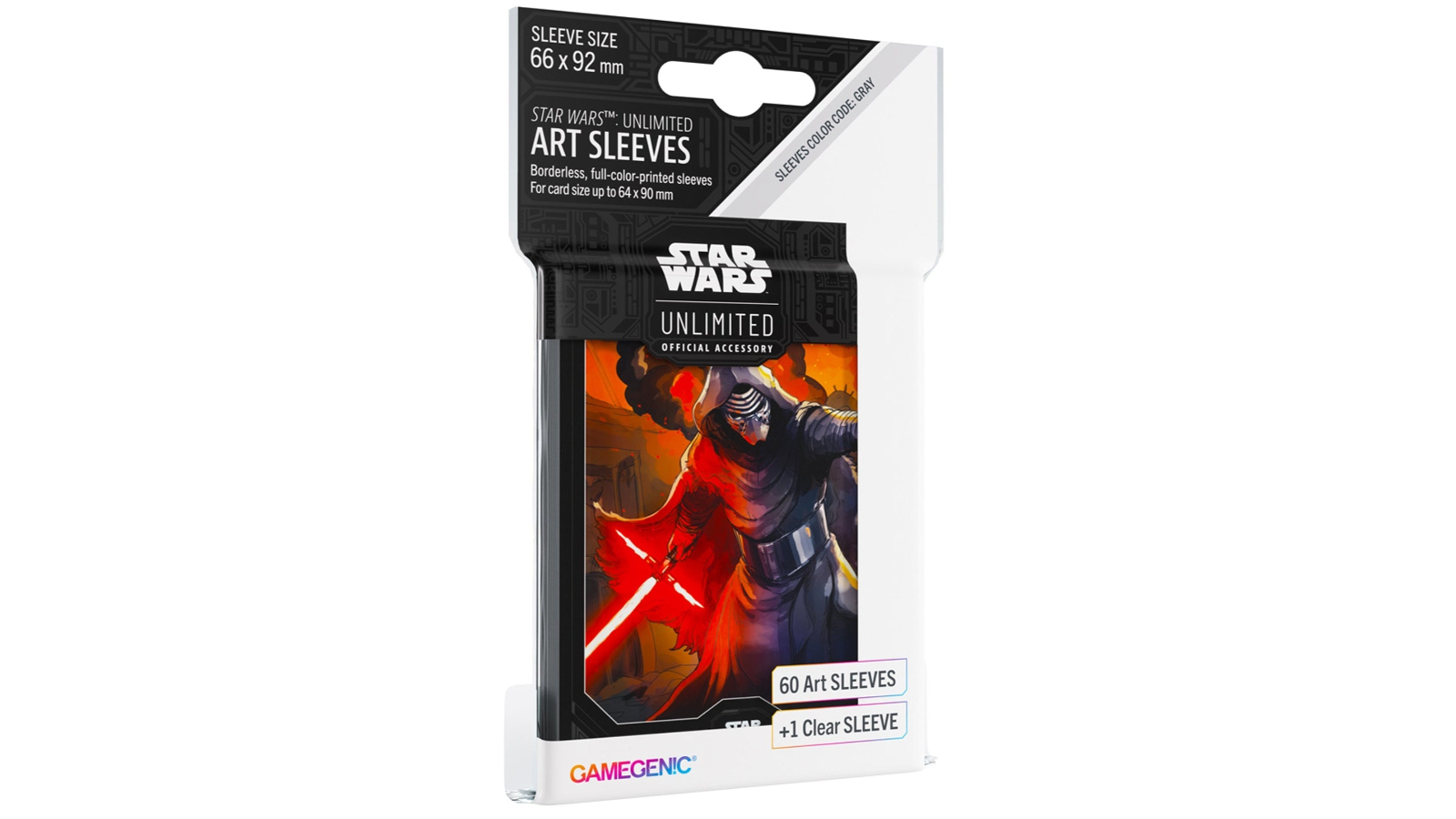 Gamegenic Star Wars Unlimited Art Sleeves - Kylo Ren