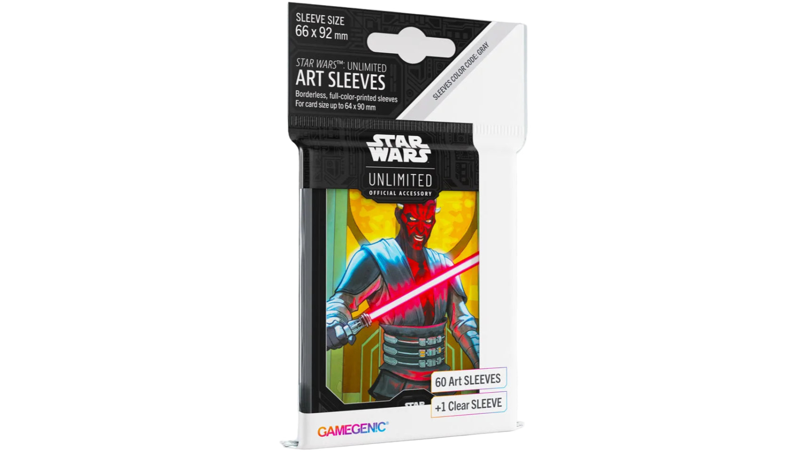 Gamegenic Star Wars Unlimited Art Sleeves - Darth Maul