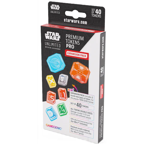 Gamegenic Star Wars Unlimited Premium Token Pro Expansion Pack