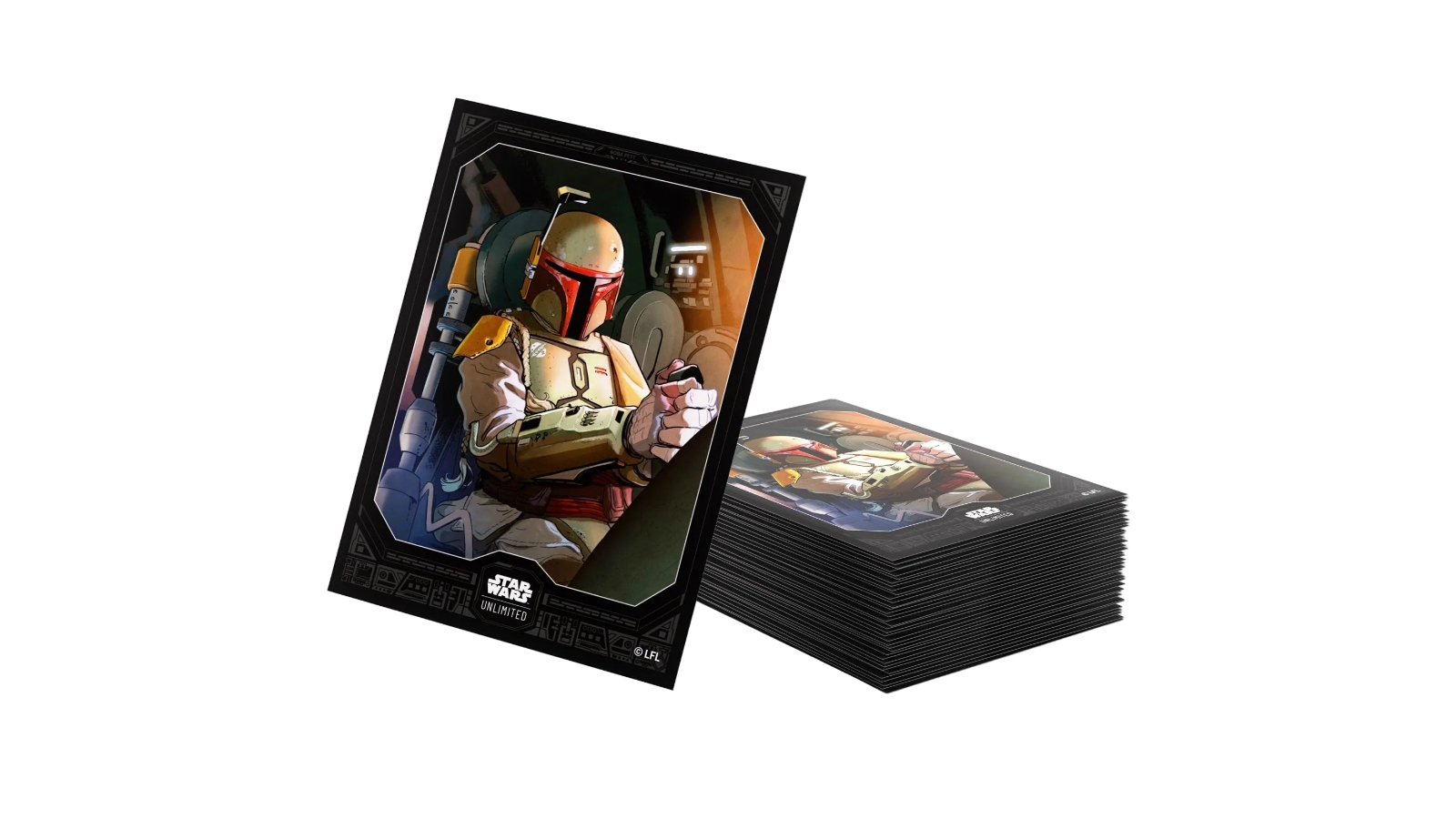 Gamegenic Star Wars Unlimited Art Sleeves - Boba Fett