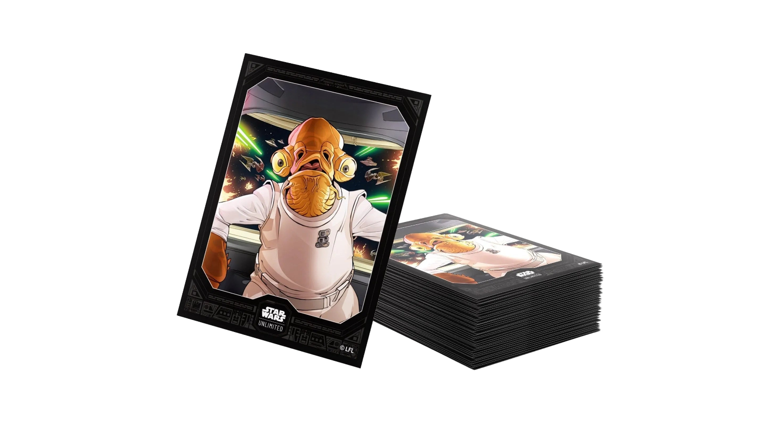 Gamegenic Star Wars Unlimited Art Sleeves - Admiral Ackbar
