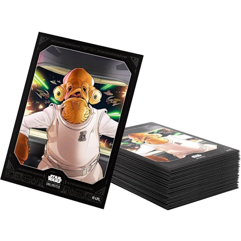 Gamegenic Star Wars Unlimited Art Sleeves - Admiral Ackbar