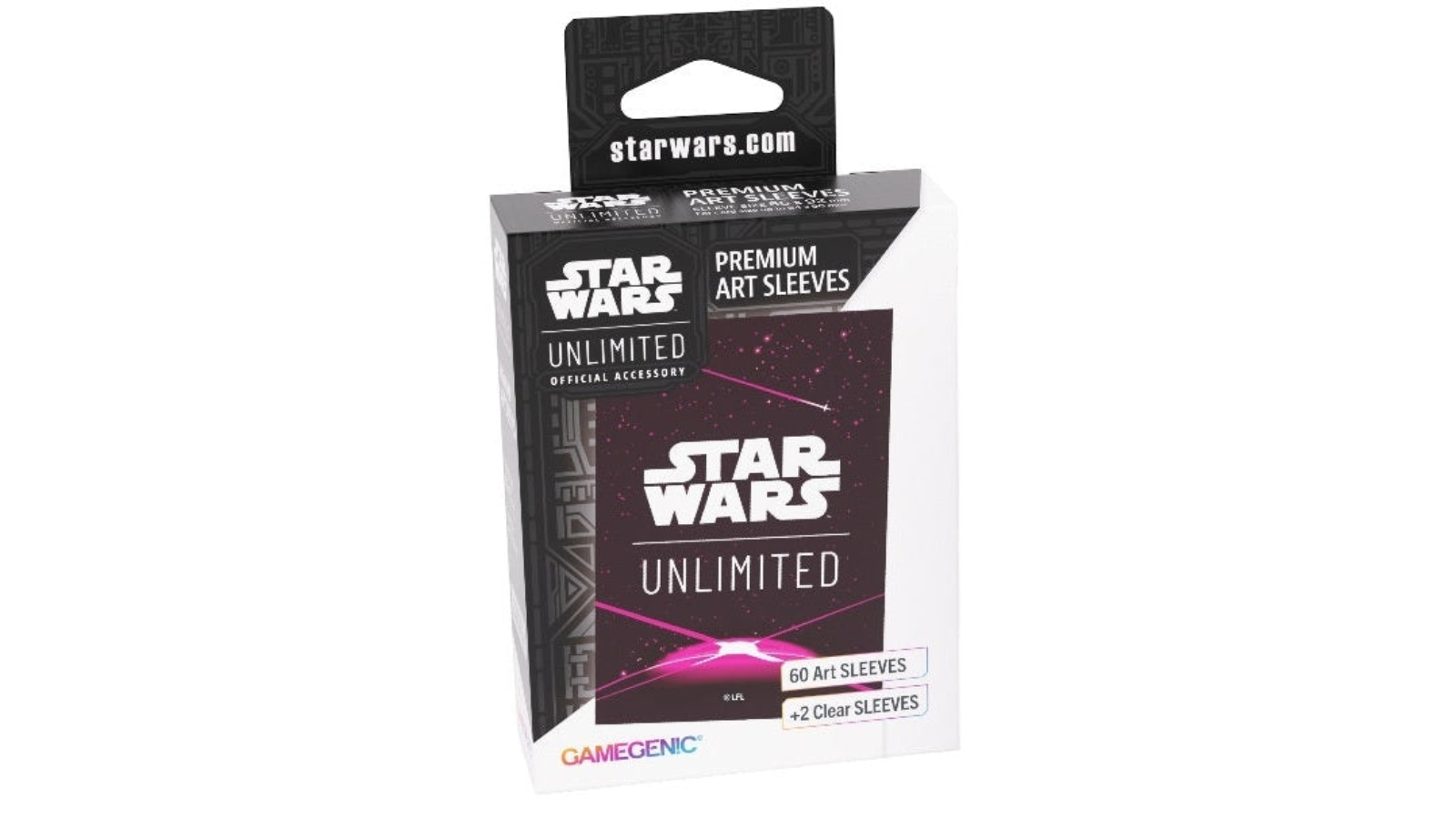 Gamegenic Unlimited Star Wars Art Sleeves - Magenta