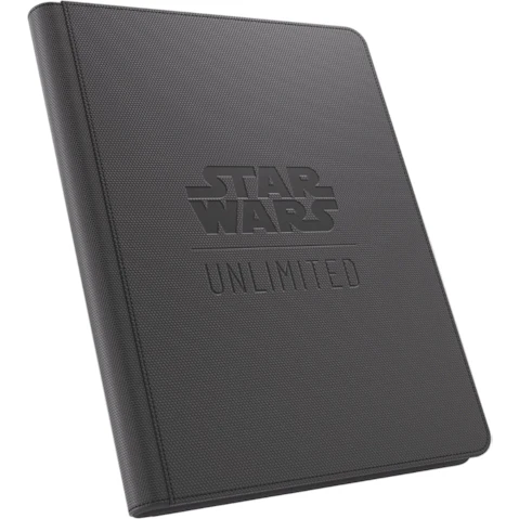 Gamegenic 18-Pocket Star Wars Binder Unlimited Zip-Up Album - Black