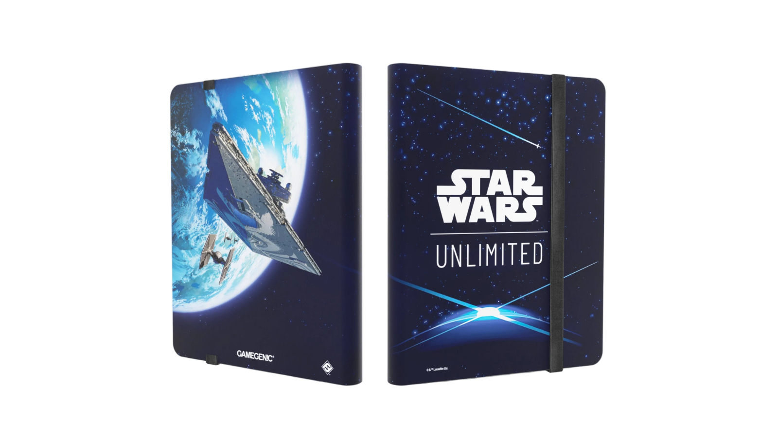 Gamegenic Unlimited 18-Pocket Star Wars Album - Card Back Blue