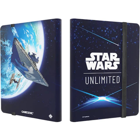Gamegenic Unlimited 18-Pocket Star Wars Album - Card Back Blue