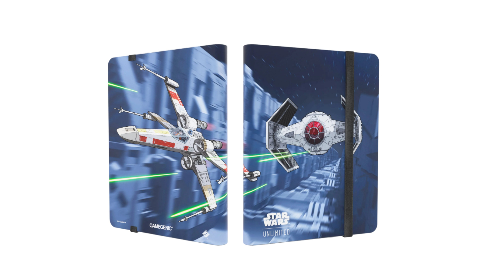 Gamegenic Unlimited 18-Pocket Star Wars Album - X-Wing/Tie Fighter